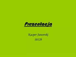 prezentacja