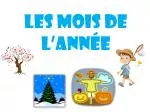 Les mois de l’année - slide 1