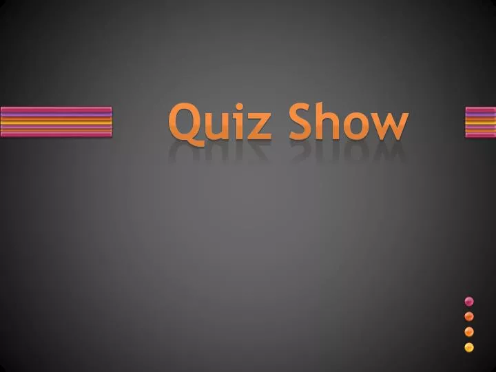 quiz show