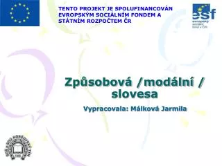 zp sobov mod ln slovesa