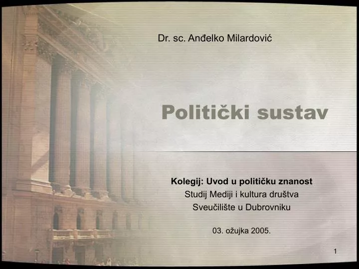 politi ki sustav