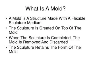 What Is A Mold?
