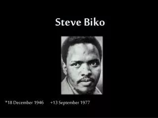 Steve Biko