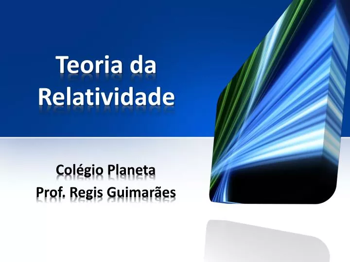 teoria da relatividade