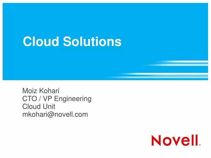 cloud solutions