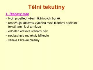 t ln tekutiny
