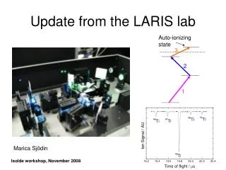 update from the laris lab