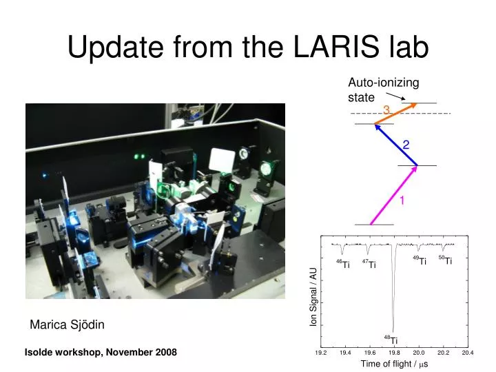 update from the laris lab