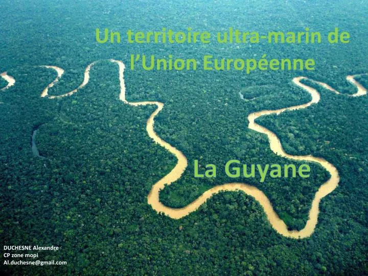 un territoire ultra marin de l union europ enne