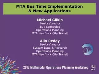 MTA Bus Time Implementation &amp; New Applications
