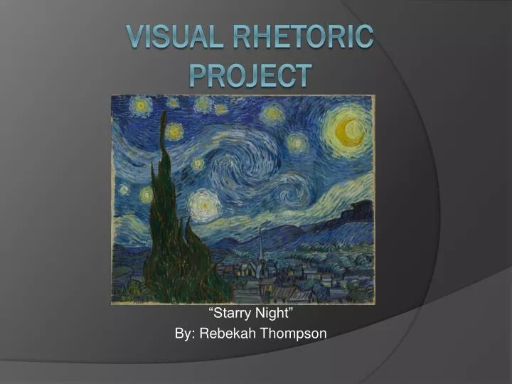 starry night by rebekah thompson