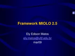 framework miolo 2 5