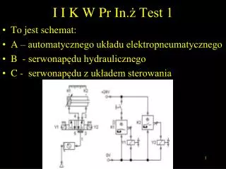 i i k w pr in test 1