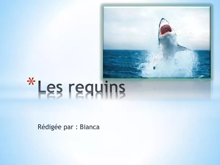 les requins