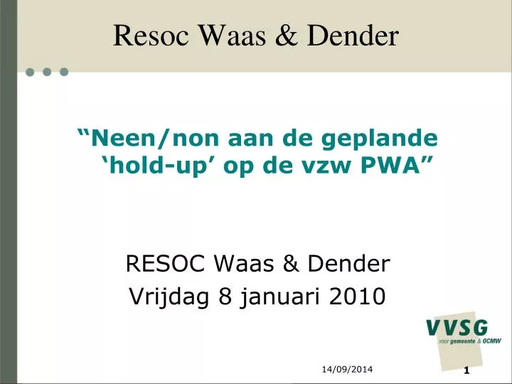 resoc waas dender