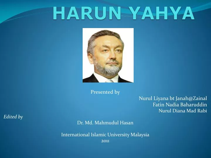 harun yahya