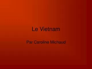 le vietnam