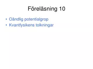 f rel sning 10