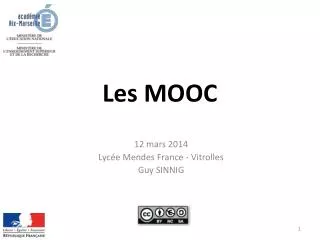 les mooc