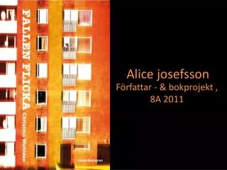 alice josefsson
