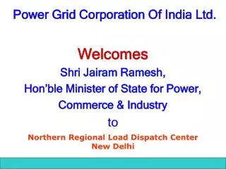 Power Grid Corporation Of India Ltd.