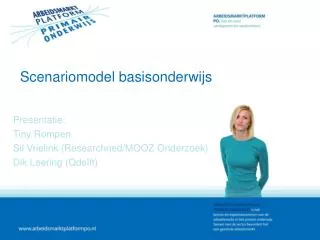scenariomodel basisonderwijs