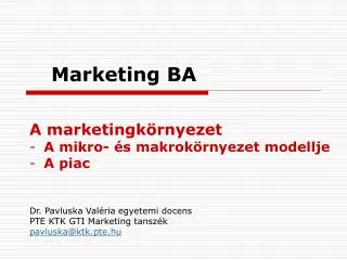 marketing ba