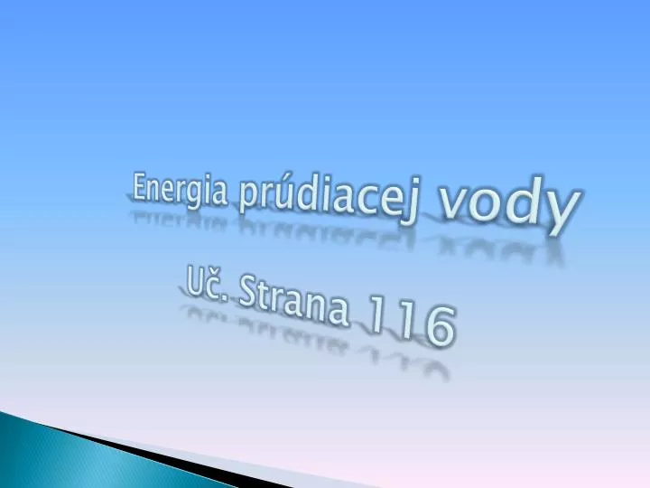 energia pr diacej vody u strana 116