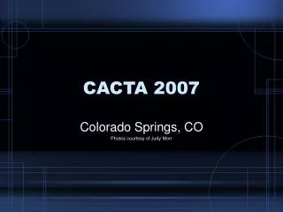 cacta 2007