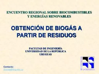 obtenci n de biog s a partir de residuos