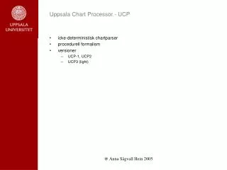 uppsala chart processor ucp