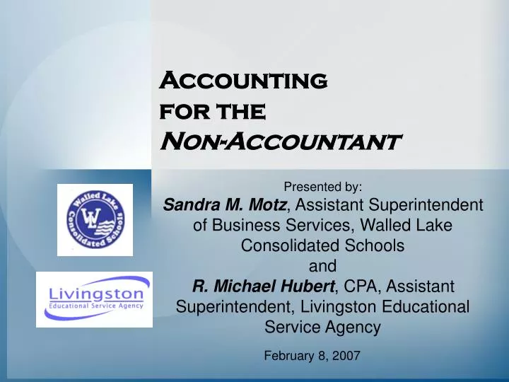 accounting for the non accountant