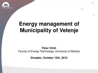Municipality of Velenje