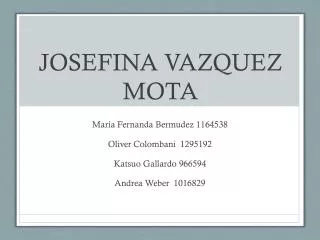 josefina vazquez mota