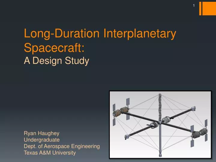 long duration interplanetary spacecraft a design study