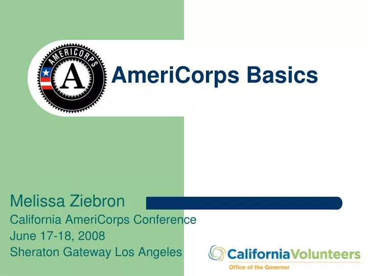 americorps basics