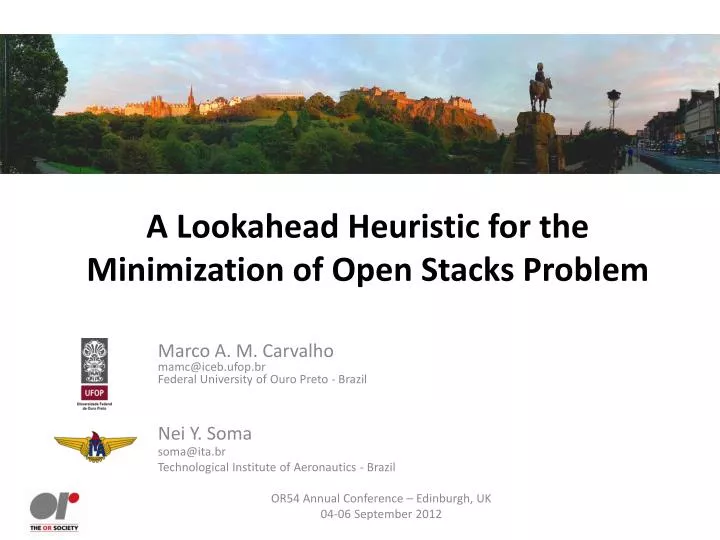 a lookahead heuristic for the minimization of open stacks problem