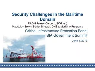 National Strategy for Maritime Security September 2005