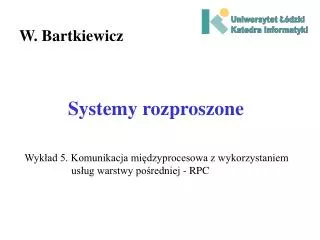 systemy rozproszone