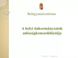 bel gyminiszt rium