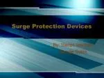 Surge Protection Devices - slide 1