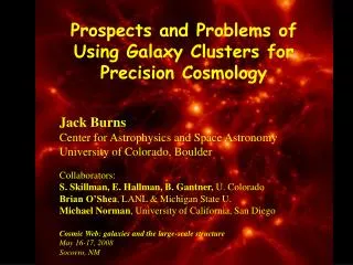 Prospects and Problems of Using Galaxy Clusters for Precision Cosmology