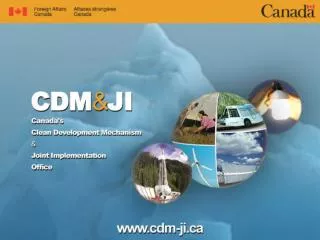 Opportunities for CDM/JI Projects