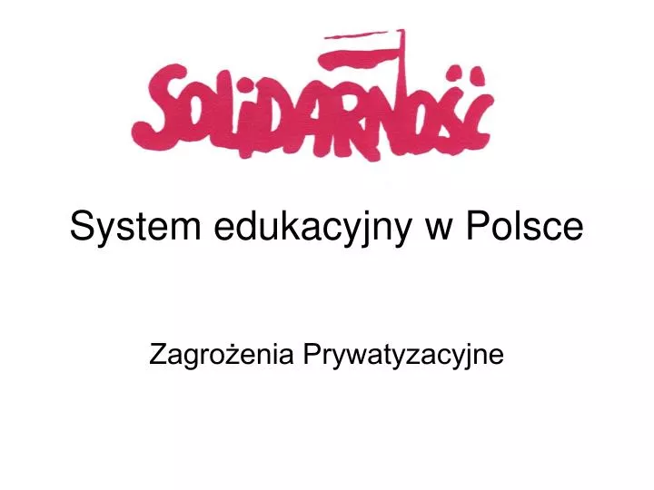 system edukacyjny w polsce