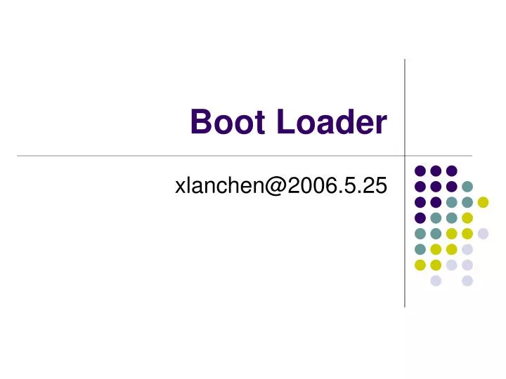 boot loader