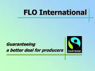 FLO International
