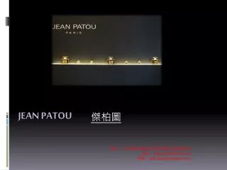 jean patou