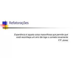 refatora es