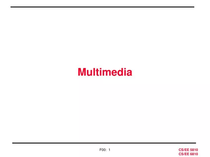 multimedia