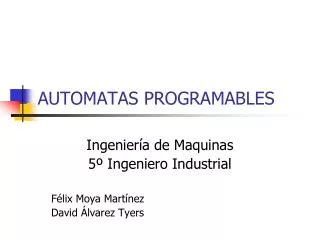 automatas programables
